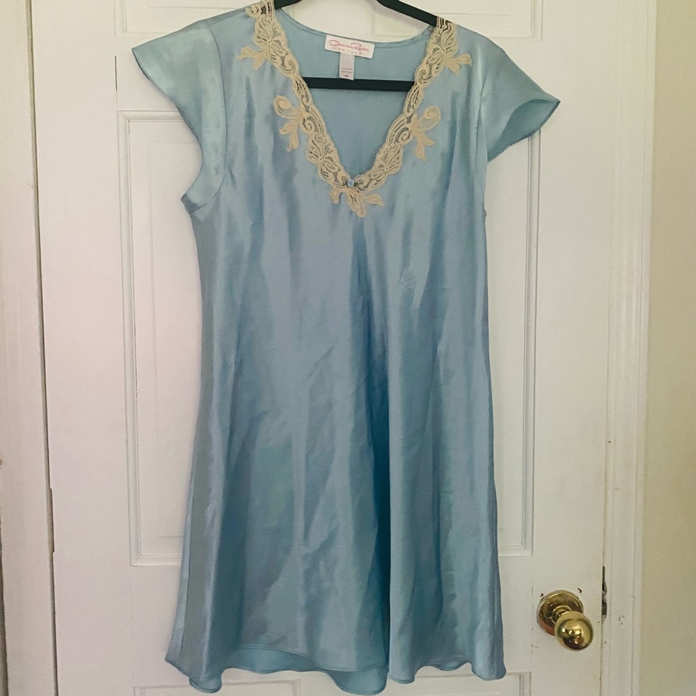 Oscar De La Renta Vintage Pink Label chemise slip